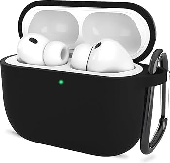 WearX Silicone Case for WearPods Pro 2 – Triple-Layer Shock Protection + Keychain Mount