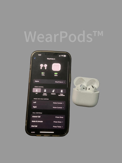 WearPods 4 -  [ ANC +  GPS Plus Edition ]