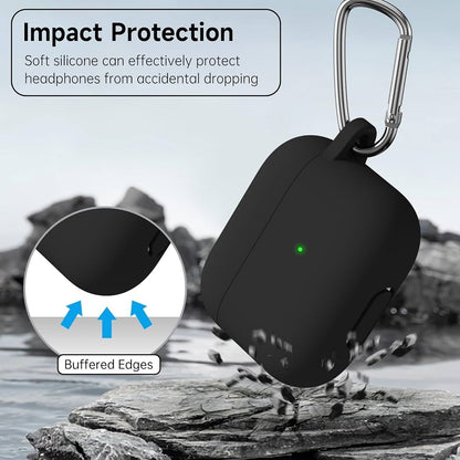 WearX Silicone Case for – Triple-Layer Shock Protection + Keychain Mount ()